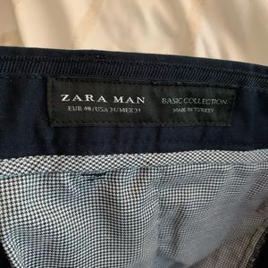 Zara men’s navy pants